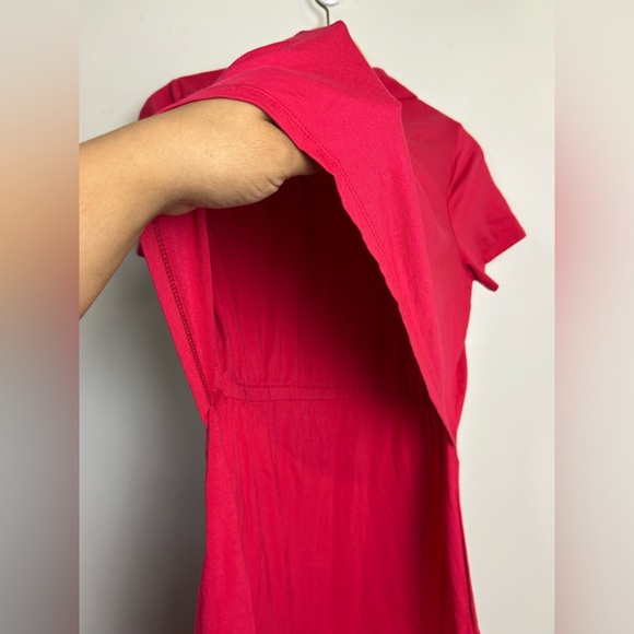 J.Jill Shirt Midi Dress Button Down Size S Pima Modal Cotton Soft Old Money - Picture 6 of 12